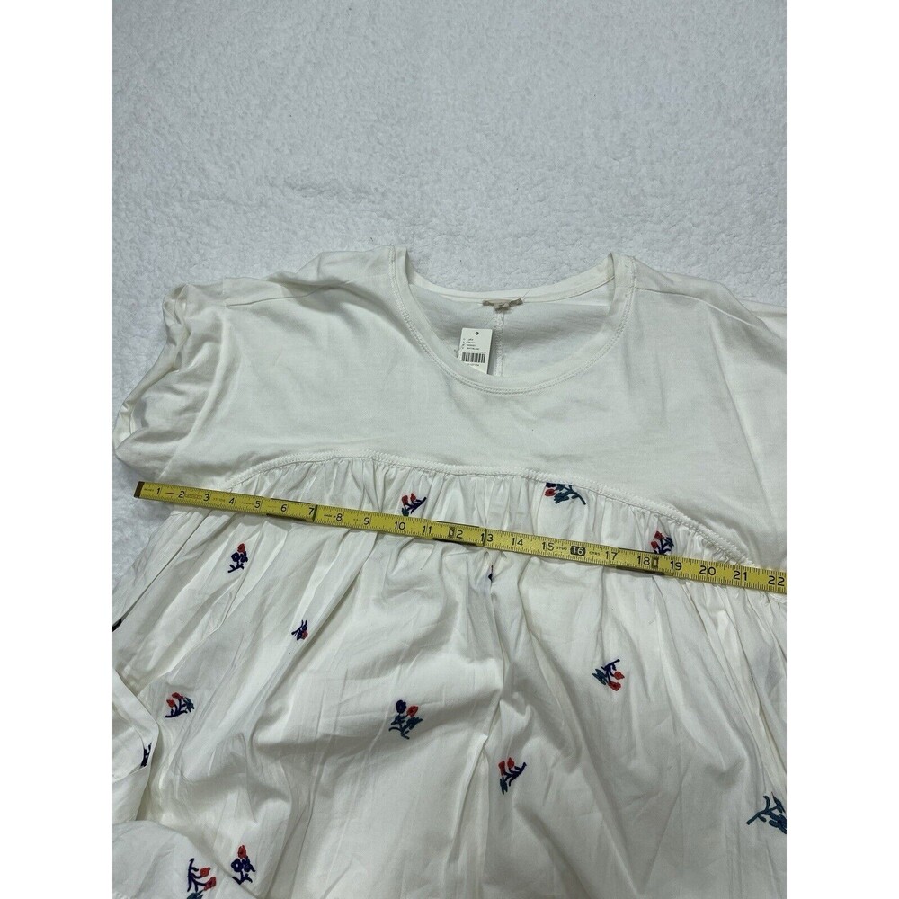 Anthropologie Pilcro Short-Sleeve T-Shirt Midi Dress, Size LP - Picture 7 of 14